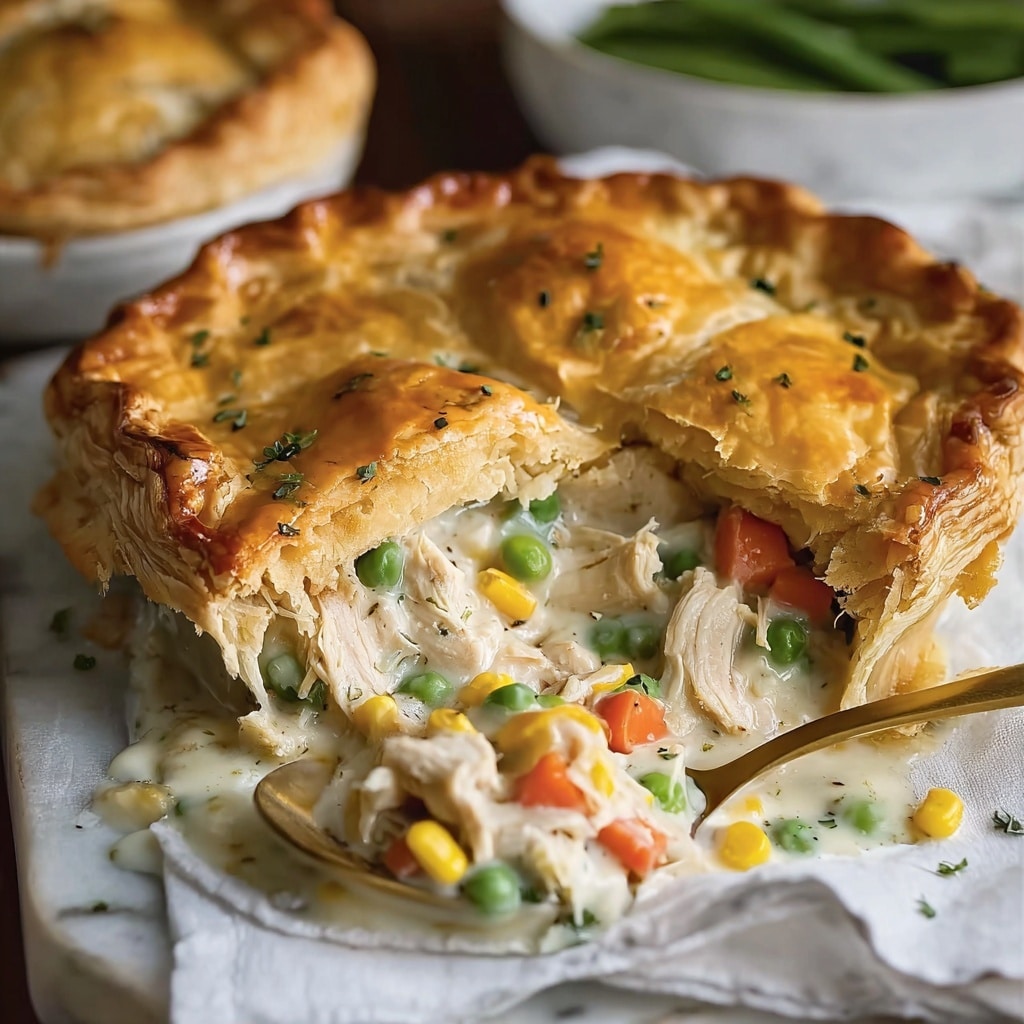 Chicken Pot Pie with Biscuits Recipe