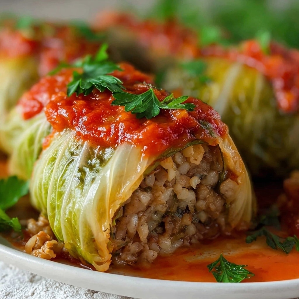 Old-Fashioned Stuffed Cabbage Rolls Recipe