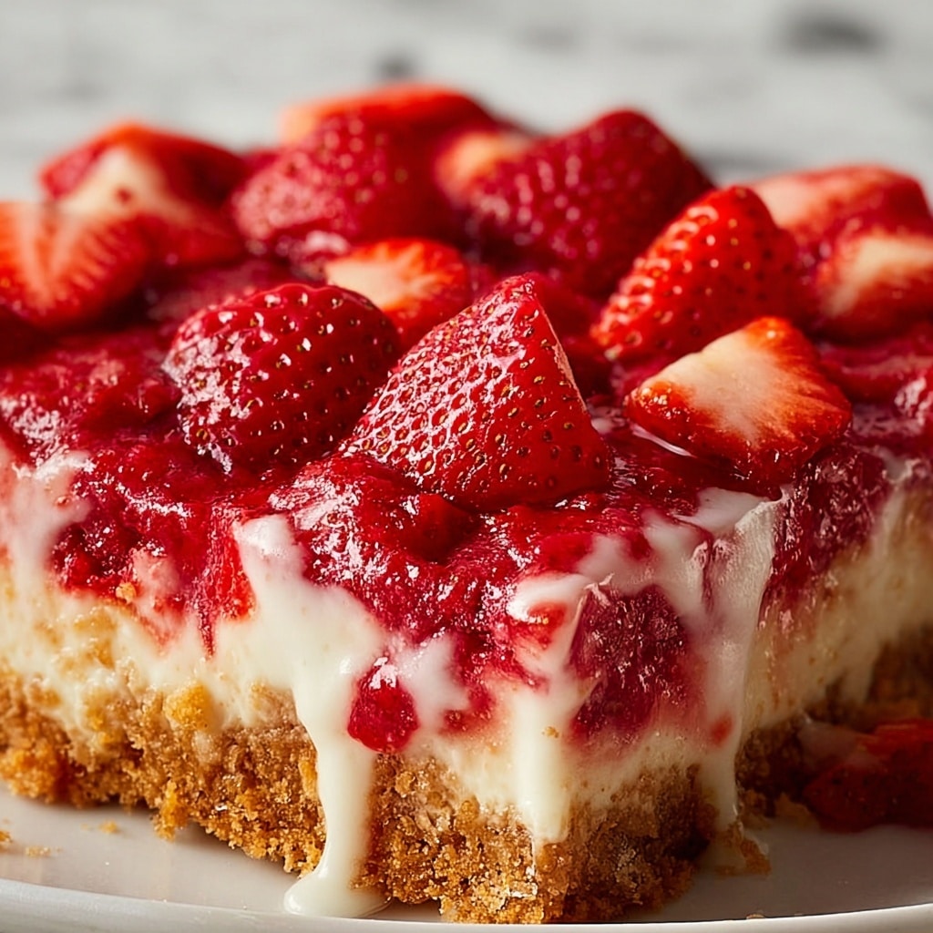 Strawberry Snack Cake Recipe