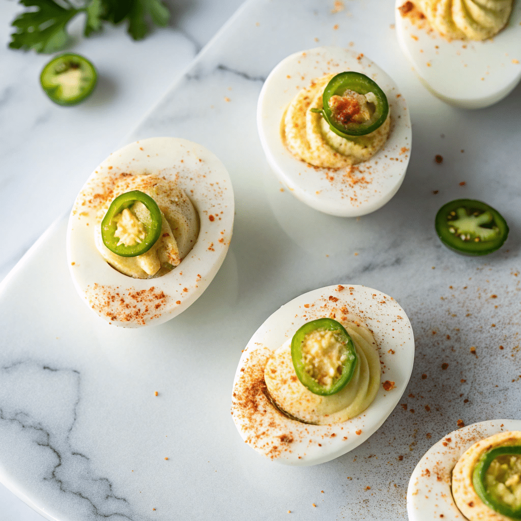 Jalapeño Popper Deviled Eggs Recipe