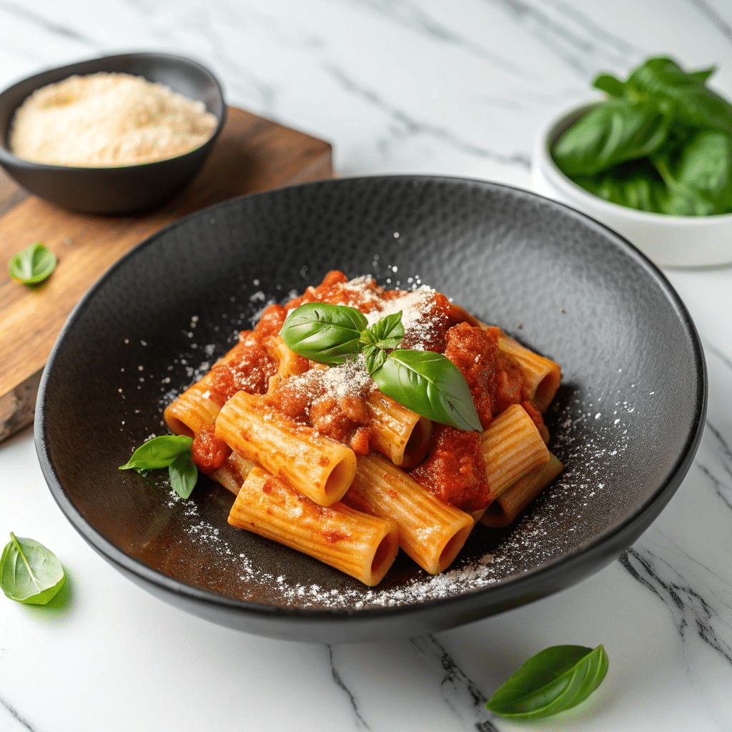 Tomato Rigatoni Pasta Recipe