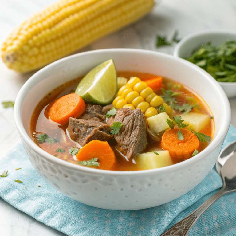 Caldo de Res (Mexican Beef Vegetable Soup) Recipe