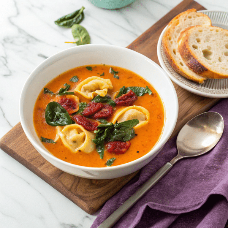 Creamy Tuscan Chicken Soup Recipe