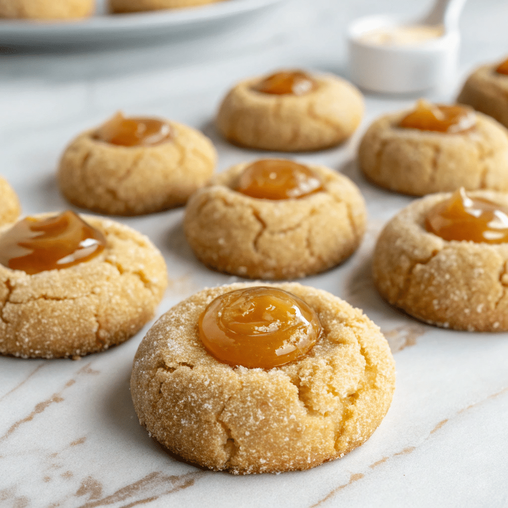 Snickerdoodle Thumbprint Cookies Recipe