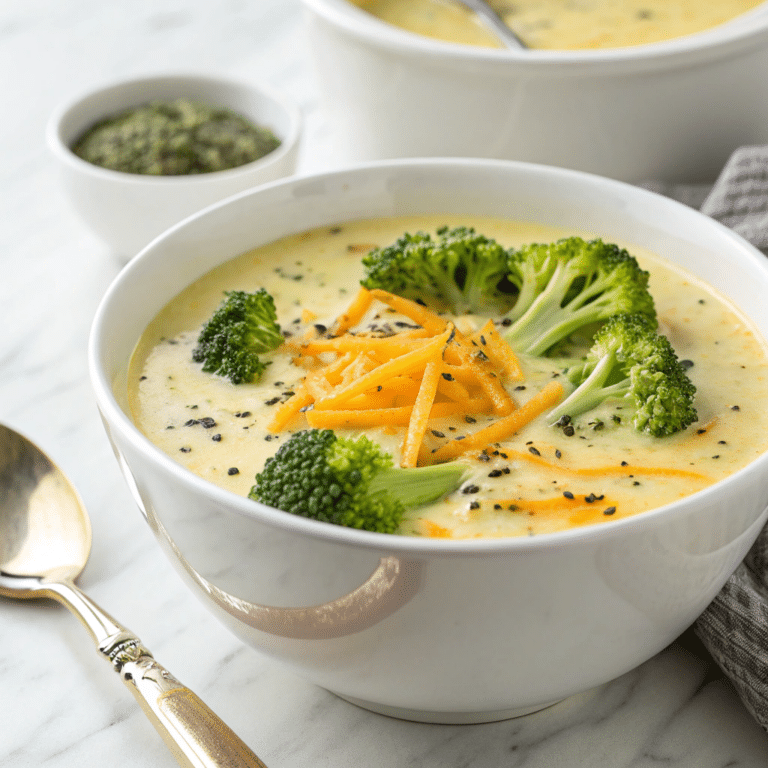 Broccoli Cheddar Soup Recipe