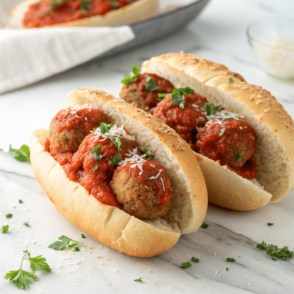 Ultimate Beefy Meatball Sub Delight Recipe 6 Ultimate Beefy Meatball Sub Delight Recipe - Recipe Image