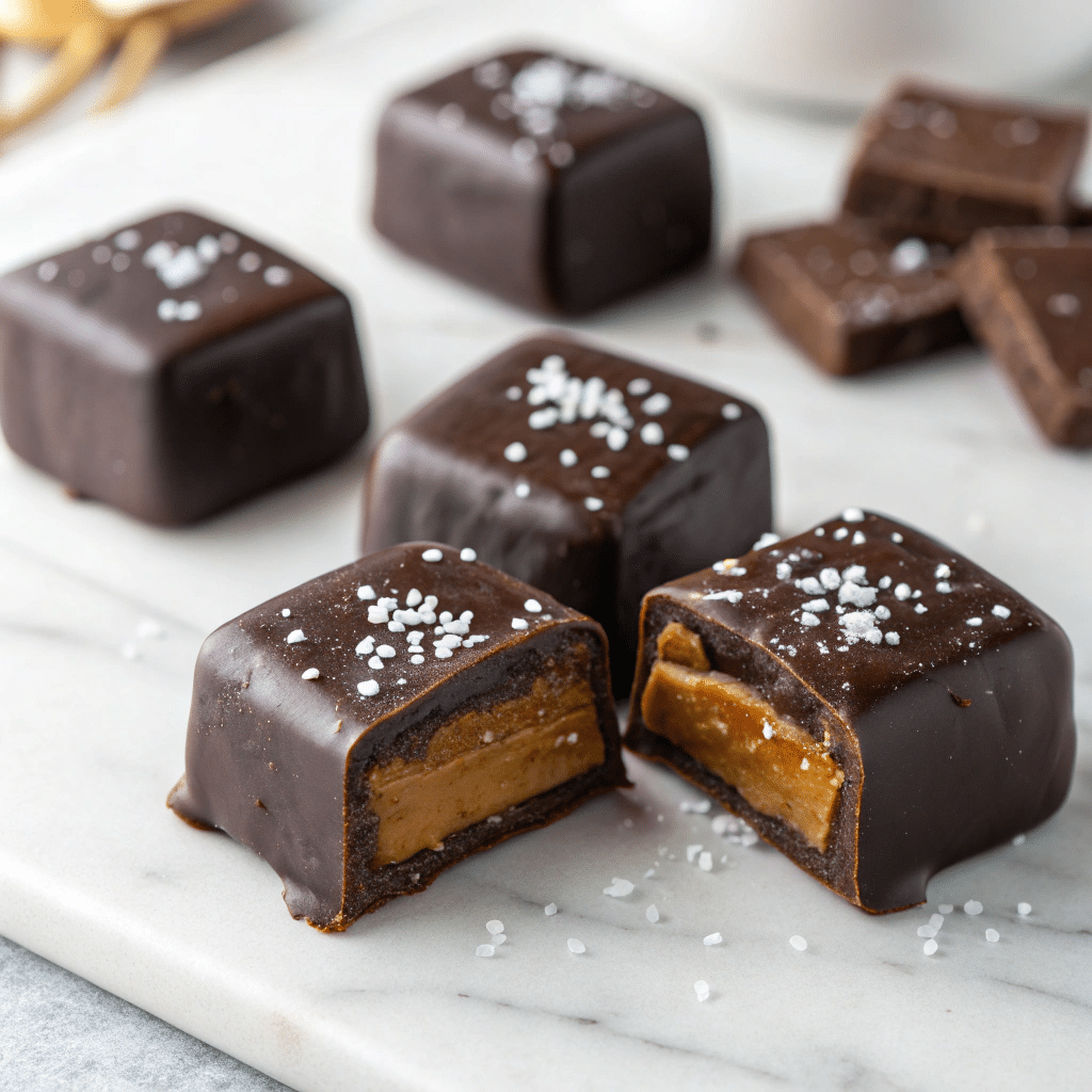 Homemade Chocolate Caramels Recipe 5 Homemade Chocolate Caramels Recipe - Recipe Image