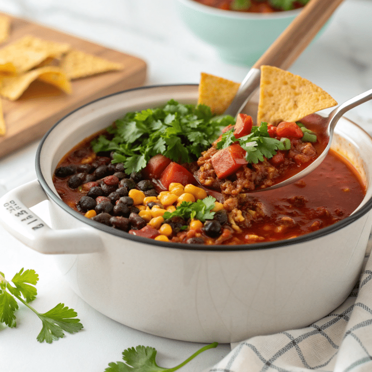 Easy Taco Soup Recipe