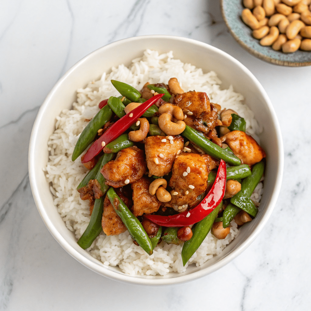 Cashew Chicken Stir-Fry Recipe