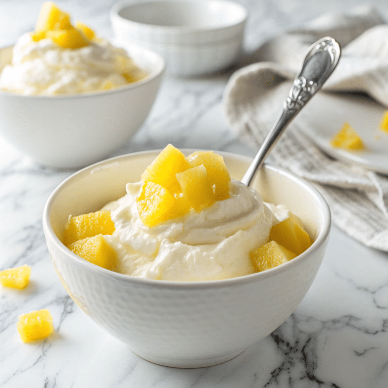 Hawaiian Pineapple Coconut Fluff: Irresistible Tropical Treat Recipe