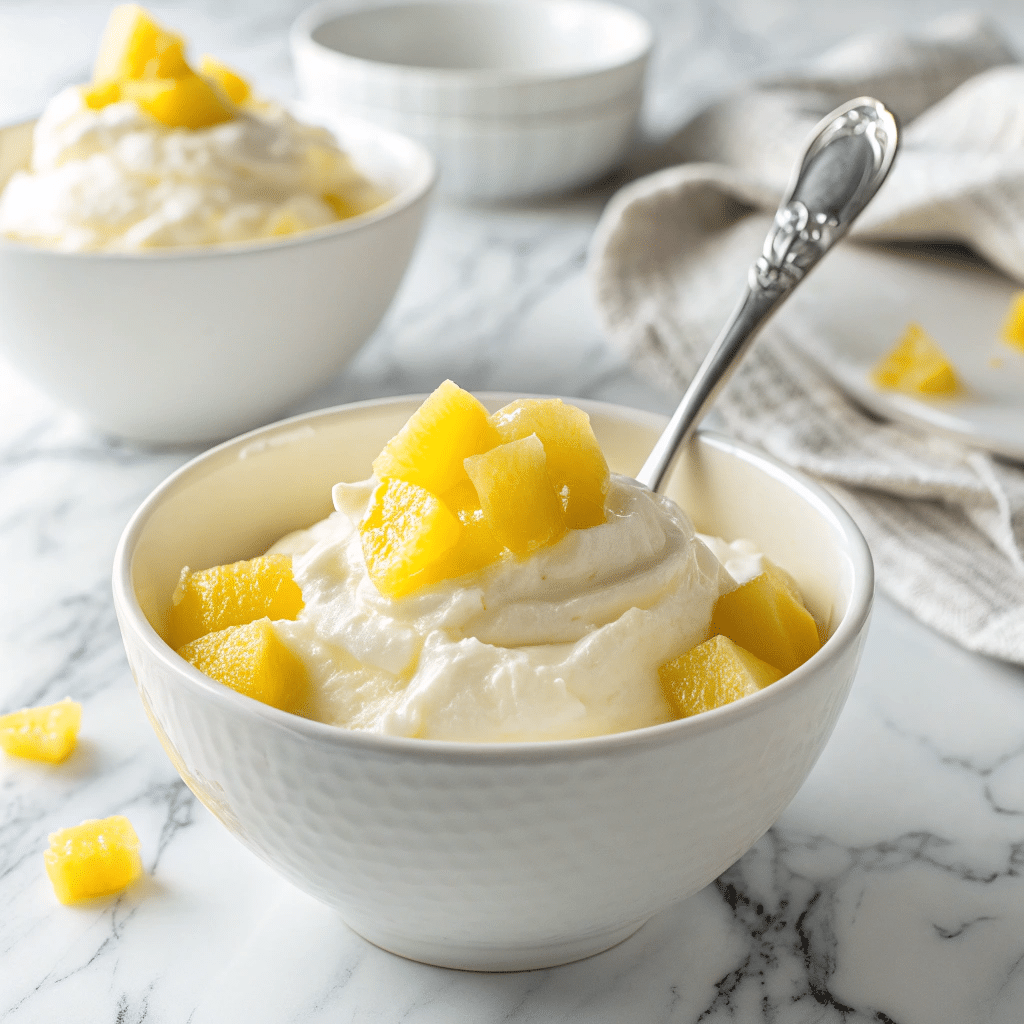Hawaiian Pineapple Coconut Fluff: Irresistible Tropical Treat Recipe