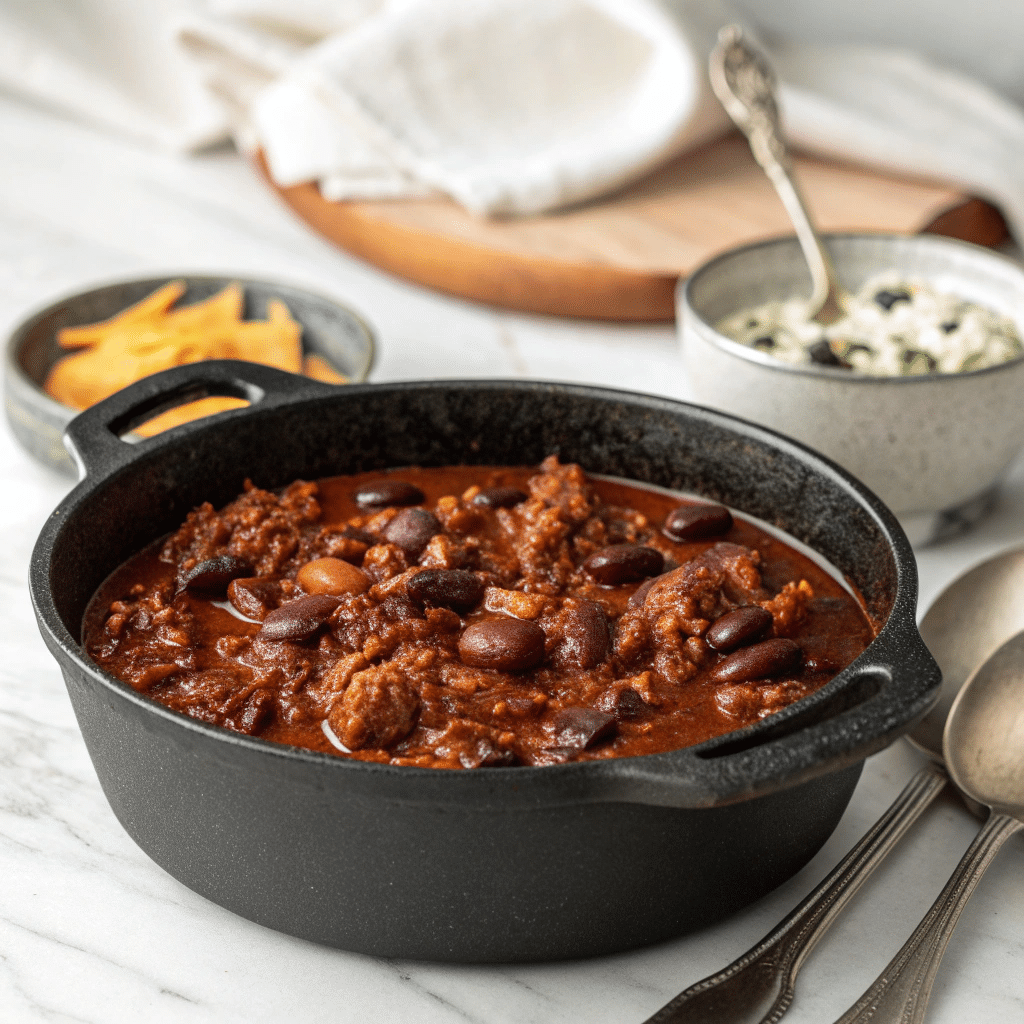 Steak Chili Con Carne Recipe - Recipe Image