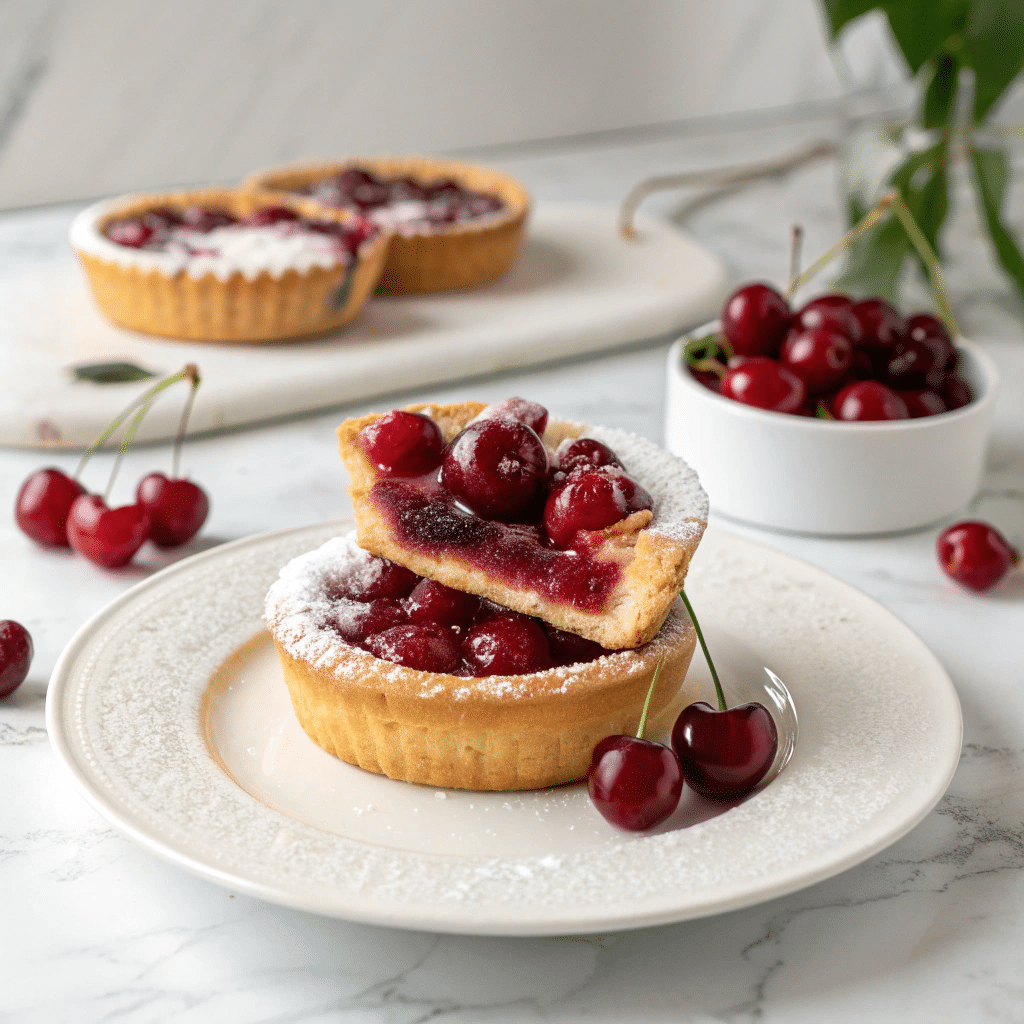 Mini Cherry Pies Recipe - Recipe Image