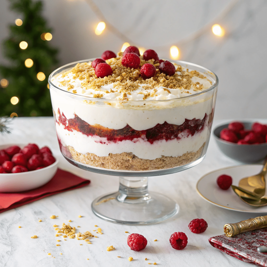 No-Bake Christmas Lasagna Trifle Recipe