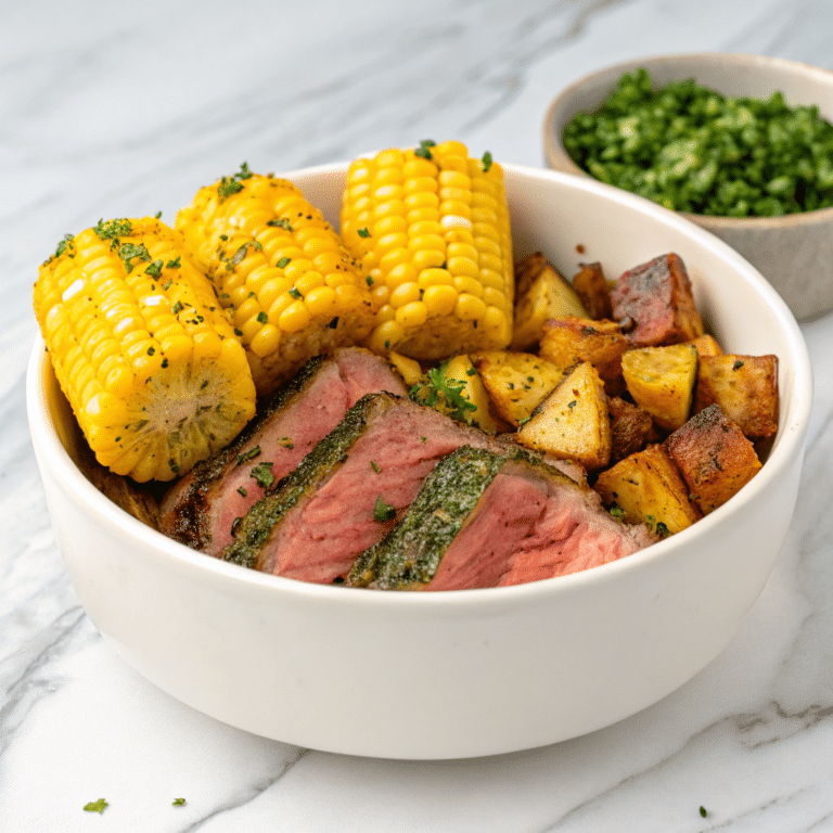 Steak Avocado Corn Bowl: A Delicious & Healthy Recipe