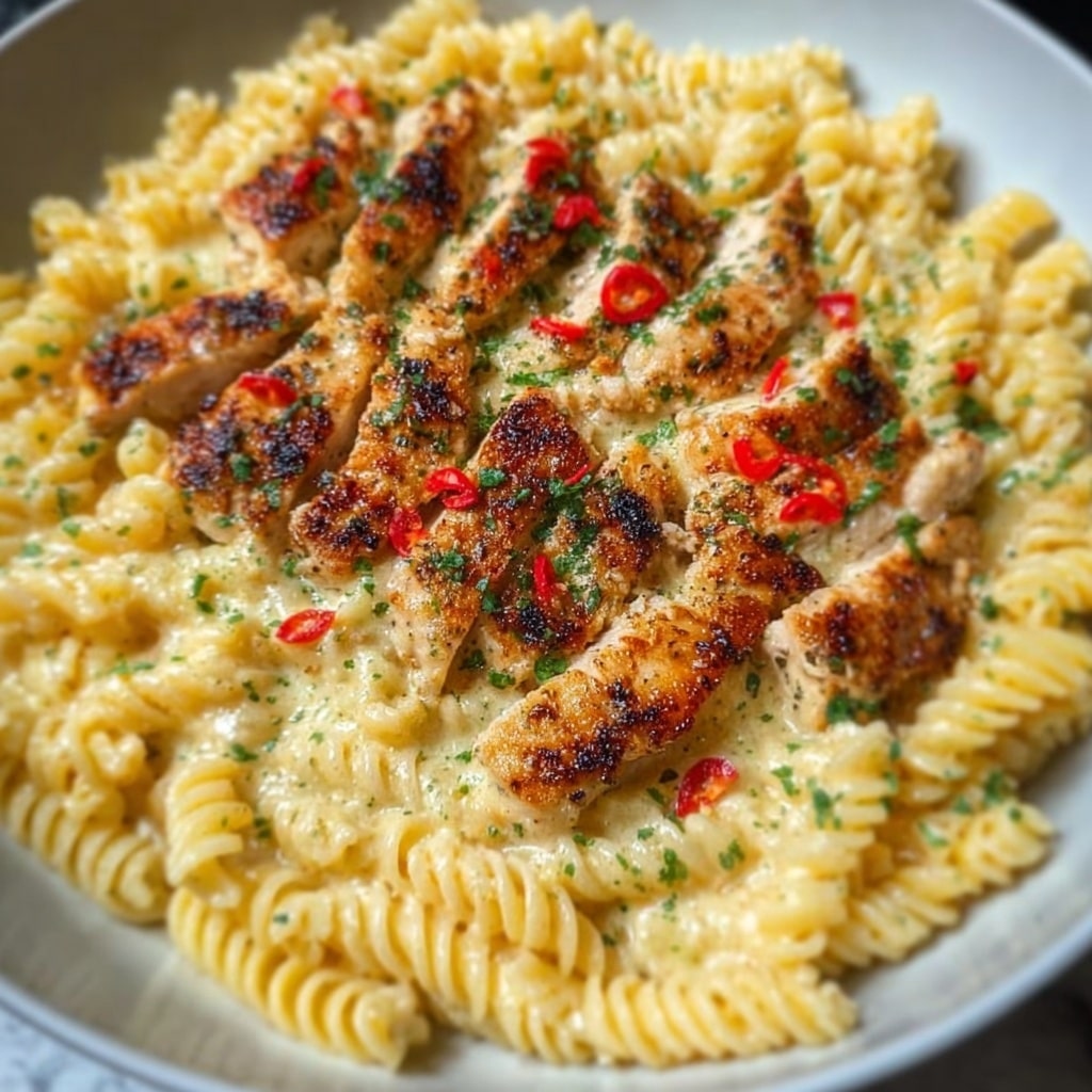 Creamy Garlic Parmesan Chicken Pasta Recipe 5 Creamy Garlic Parmesan Chicken Pasta Recipe - Recipe Image