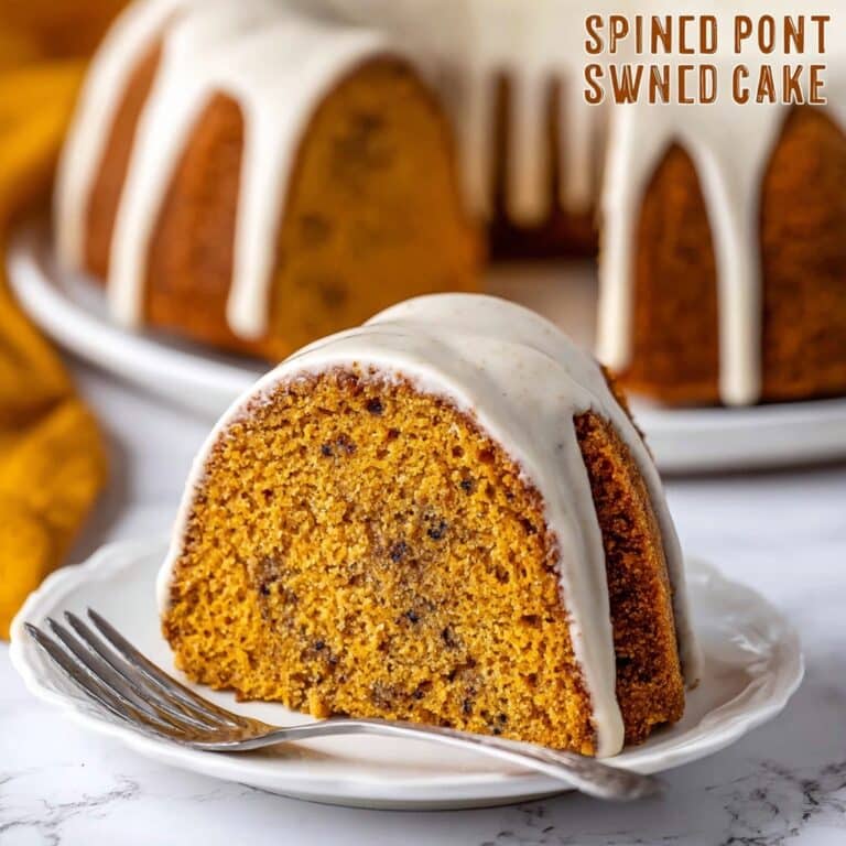 Spiced Sweet Potato Bundt Cake Recipe