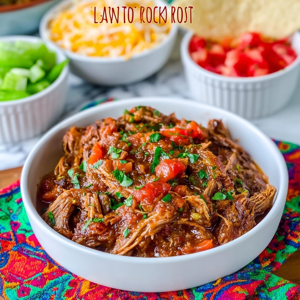 Slow Cooker Taco Pot Roast Recipe