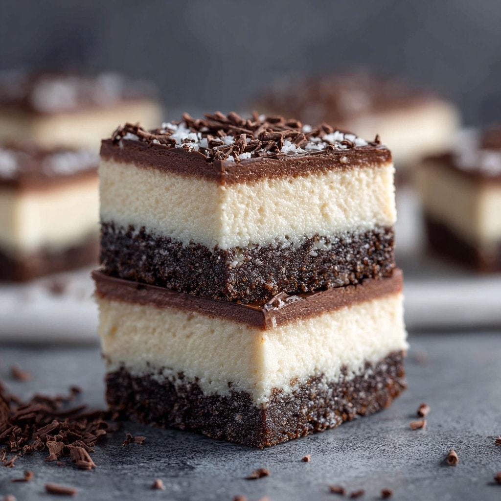 Chocolate Peanut Butter Cheesecake Bars Recipe