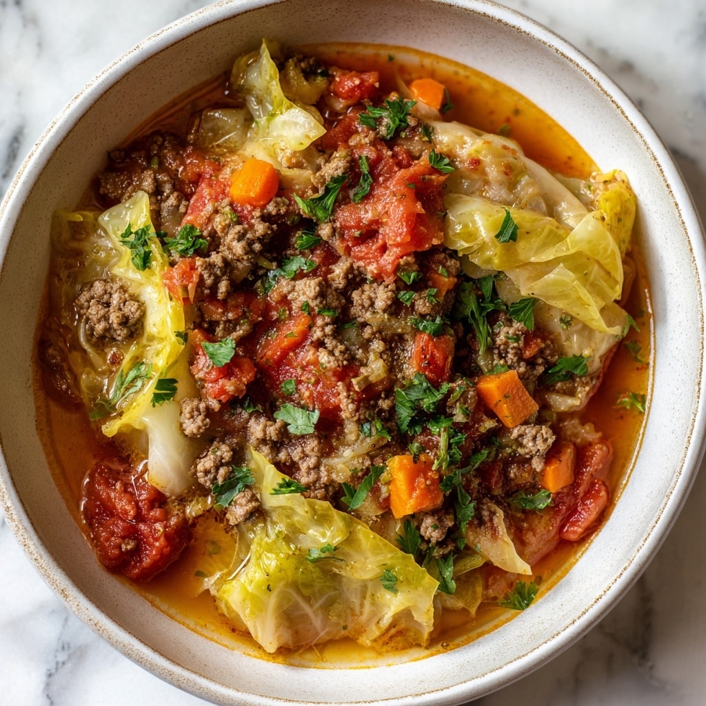 Cabbage Roll Soup Recipe