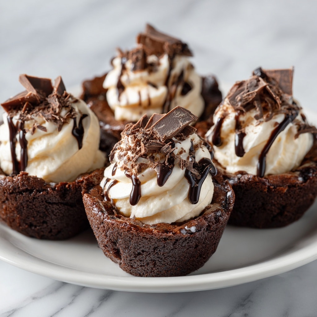 Brownie Cheesecake Cups Recipe
