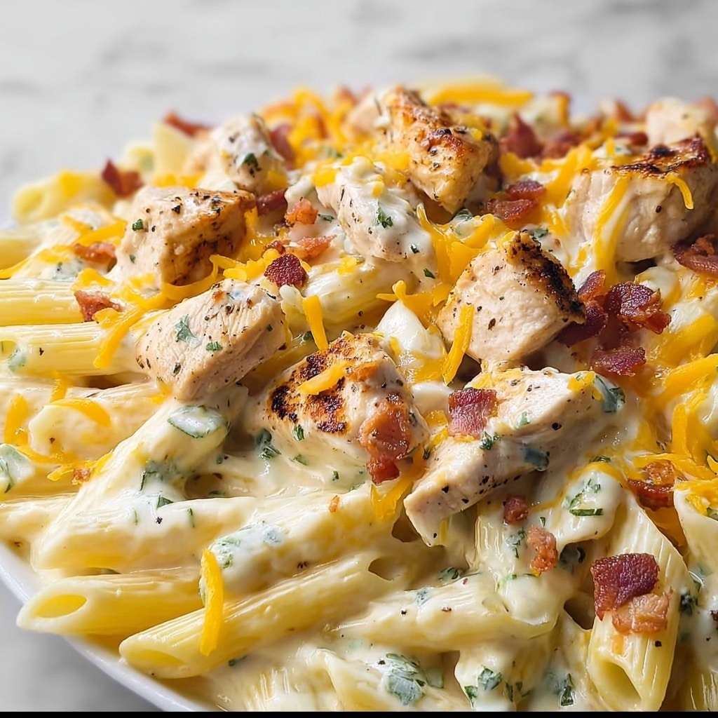 Creamy Crack Chicken Pasta Recipe