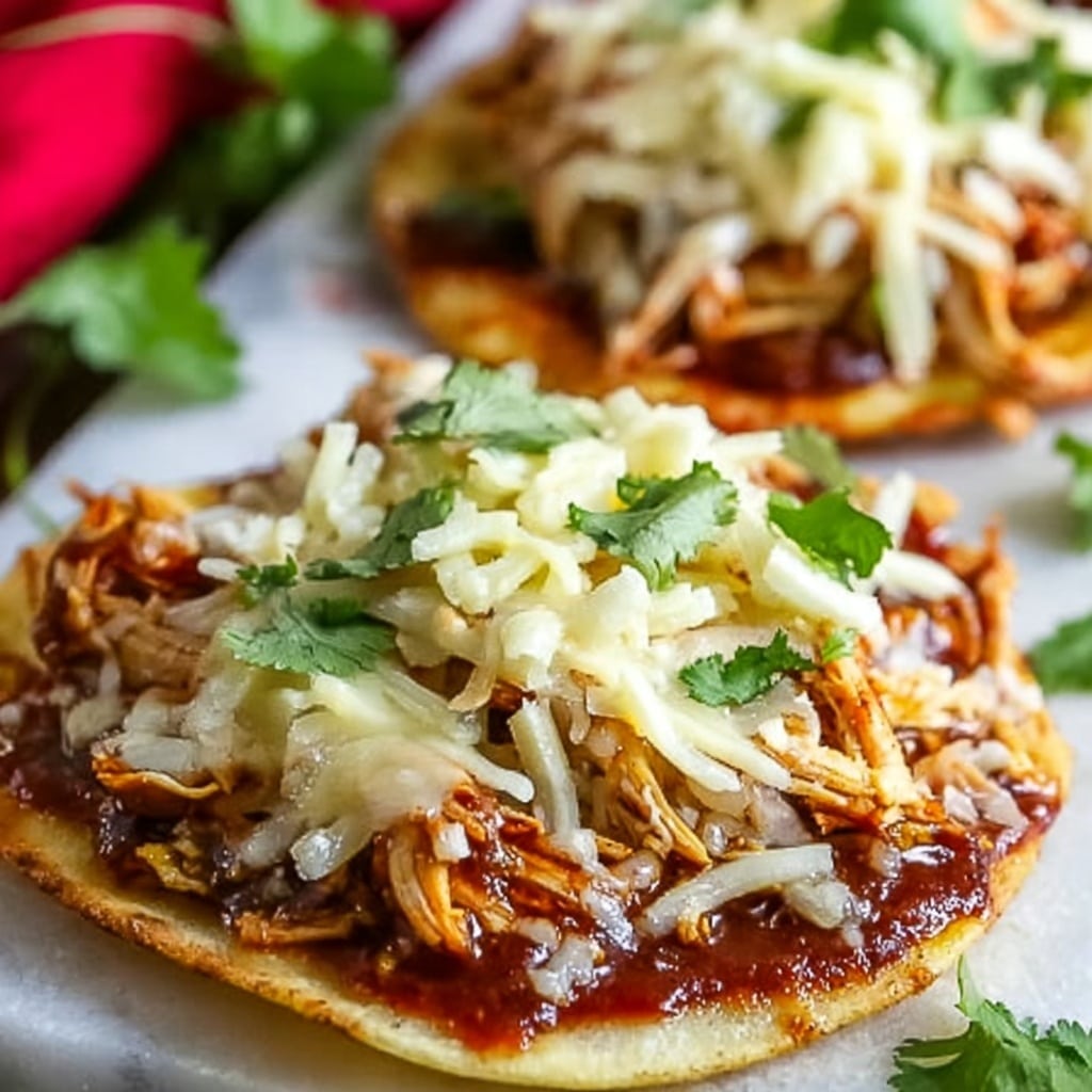 BBQ Chicken Tostadas Recipe