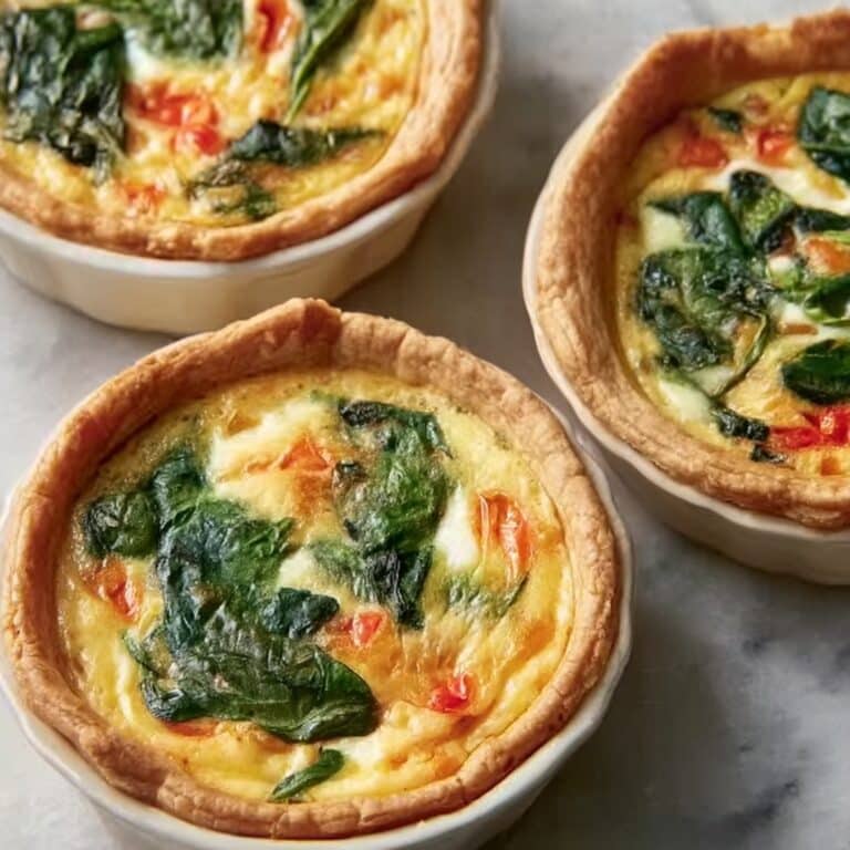 Mini Veggie Quiches Recipe