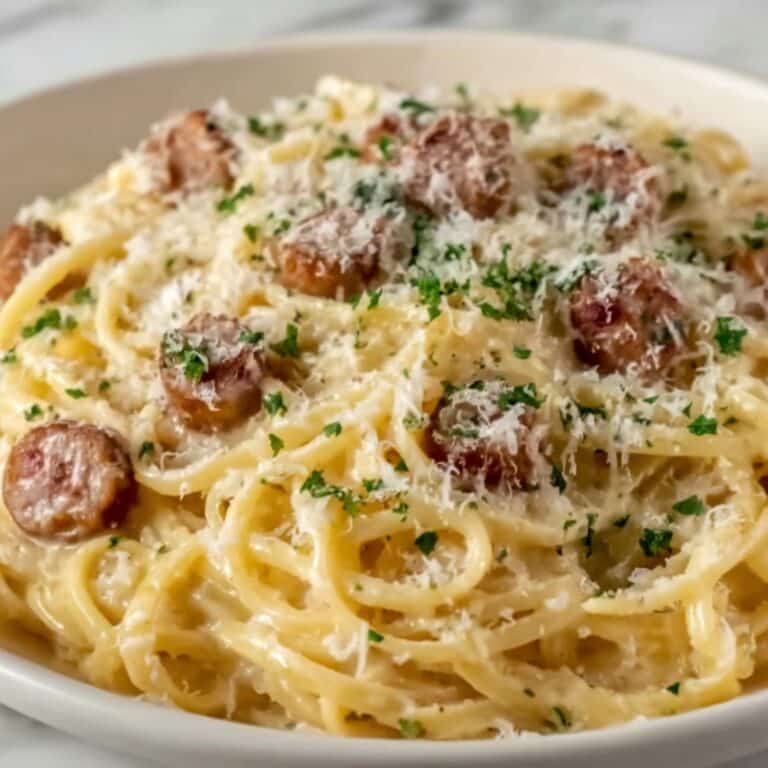 One Pan Garlic and Herb Pasta Recipe