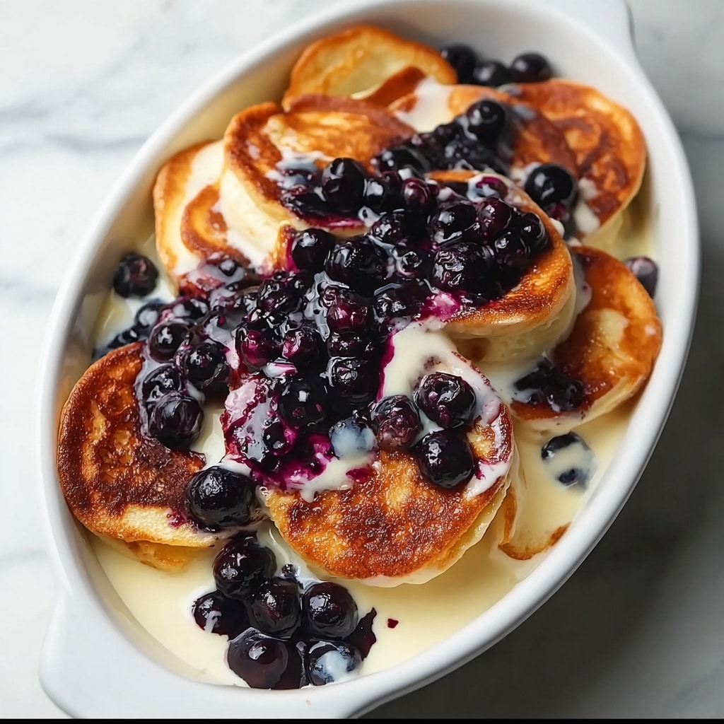 Blueberry Cream Cheese French Toast Casserole Recipe 6 Blueberry Cream Cheese French Toast Casserole Recipe - Recipe Image