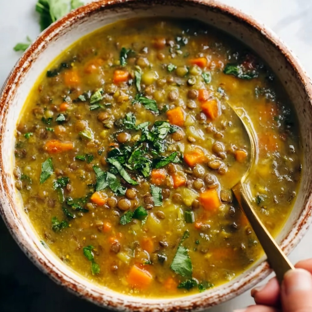 Veggie-Loaded Lentil Soup Recipe