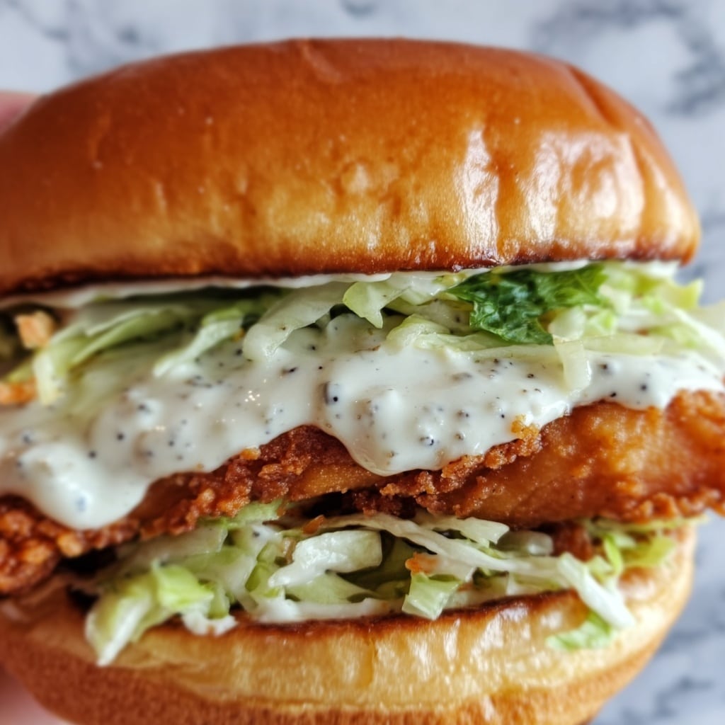 Crispy Fried Cod Sandwich Recipe 5 Crispy Fried Cod Sandwich Recipe - Recipe Image