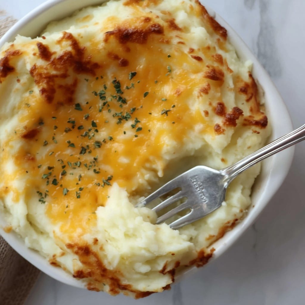 Smoked Gouda Mashed Potatoes Recipe