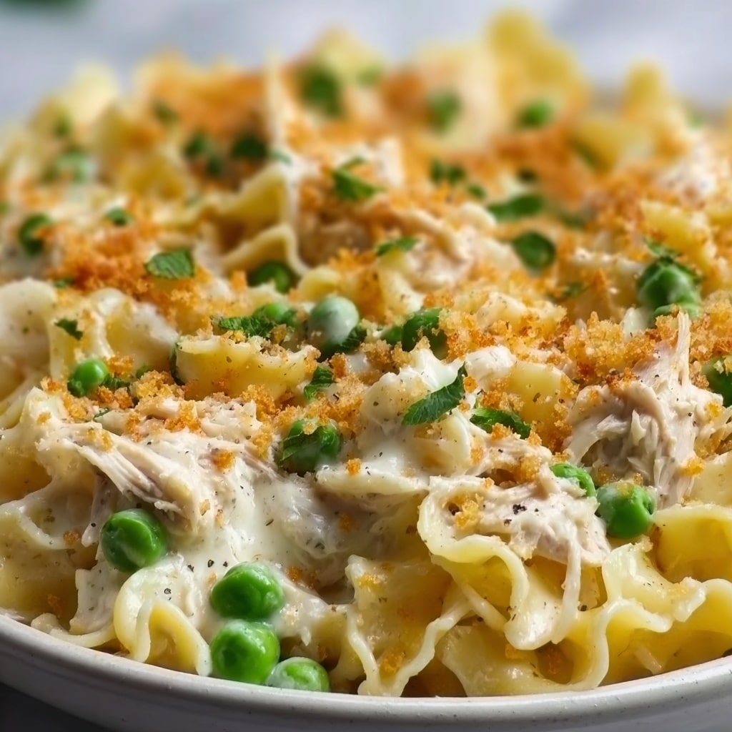 Creamy Tuna Noodle Bake Recipe