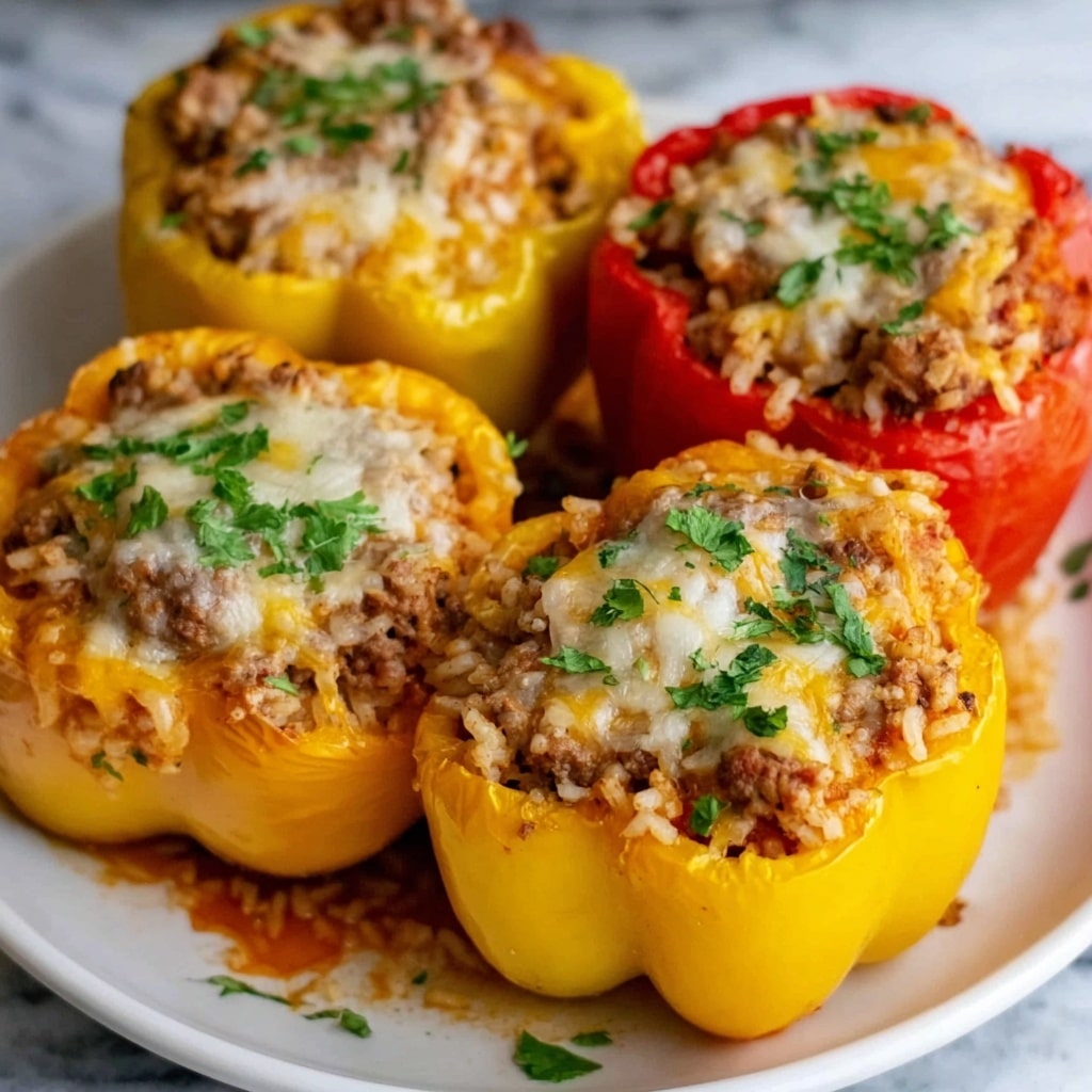 Pumpkin and Sausage Stuffed Peppers Recipe