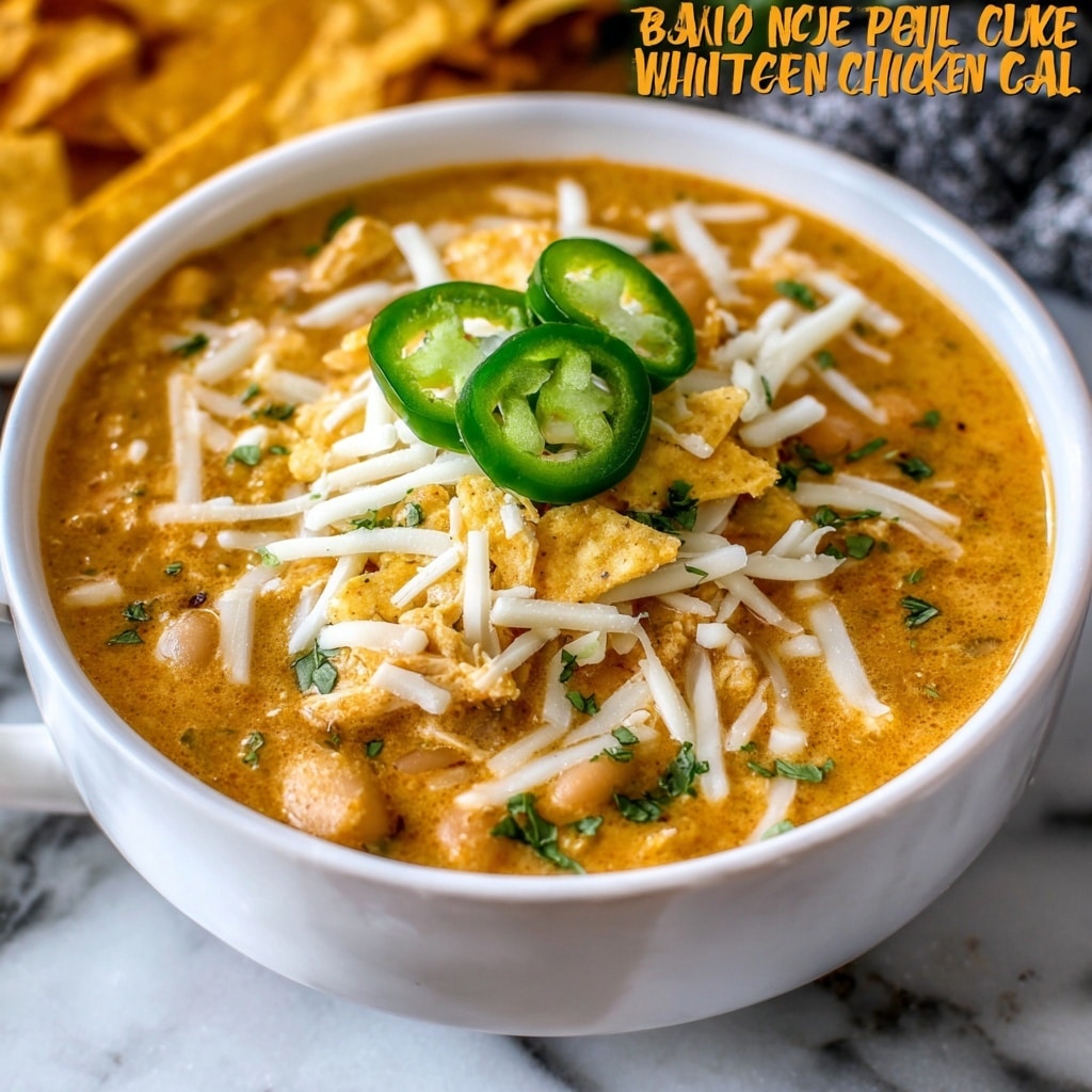 Slow Cooker White Bean Chicken Chili Recipe