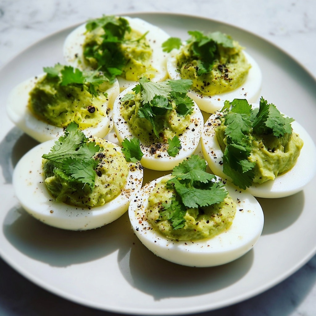 Avocado Deviled Eggs Recipe