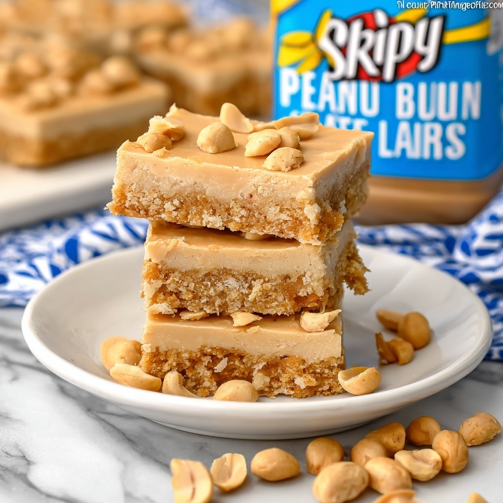 Lunch Lady Peanut Butter Bars Recipe