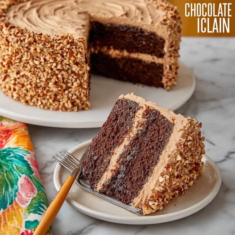 Chocolate Coconut Pecan Italian Creme Cake Recipe