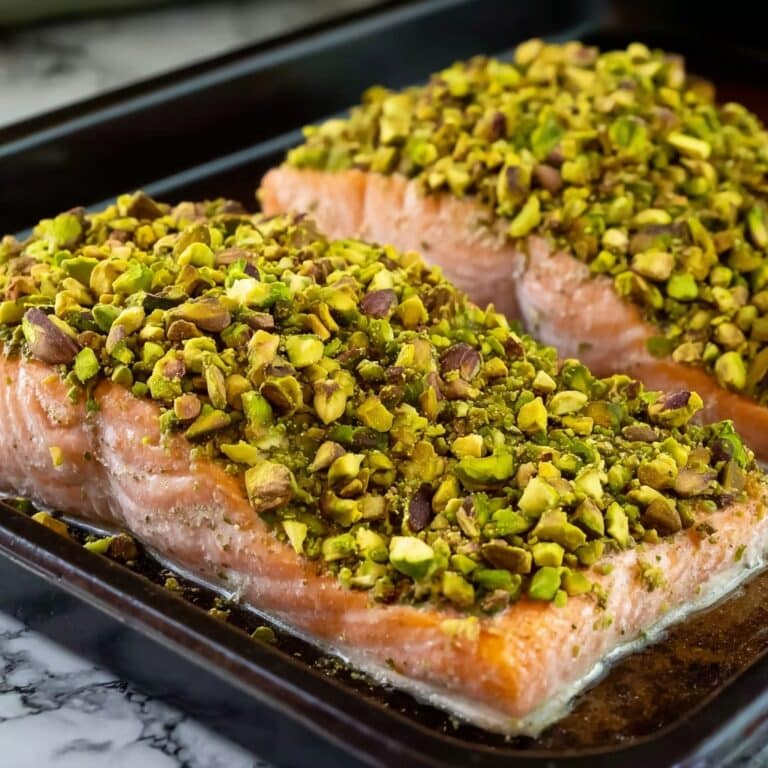 Pistachio Crusted Salmon Recipe