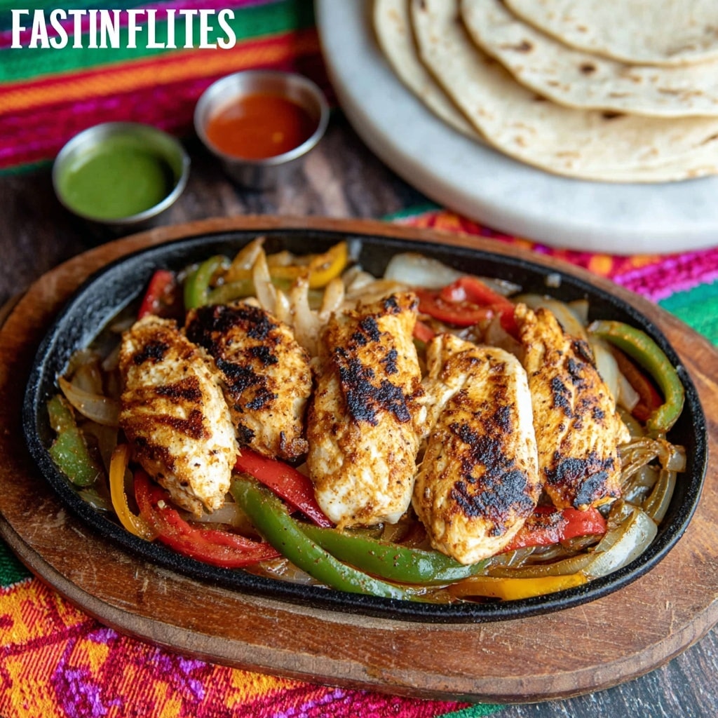 Easy Chicken Fajitas Recipe