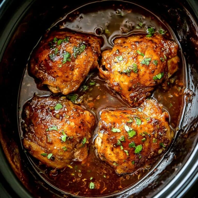 Slow Cooker Brown Sugar Garlic Chicken Recipe