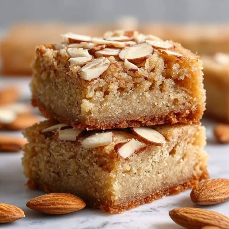 Vegan Almond Croissant Cookie Bars Recipe