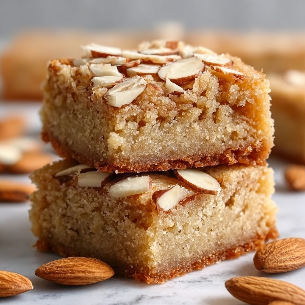Vegan Almond Croissant Cookie Bars Recipe