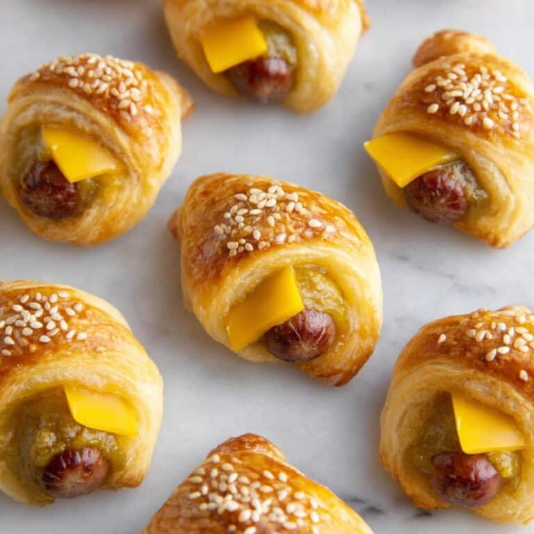 Cheeseburger Pigs in a Blanket Recipe