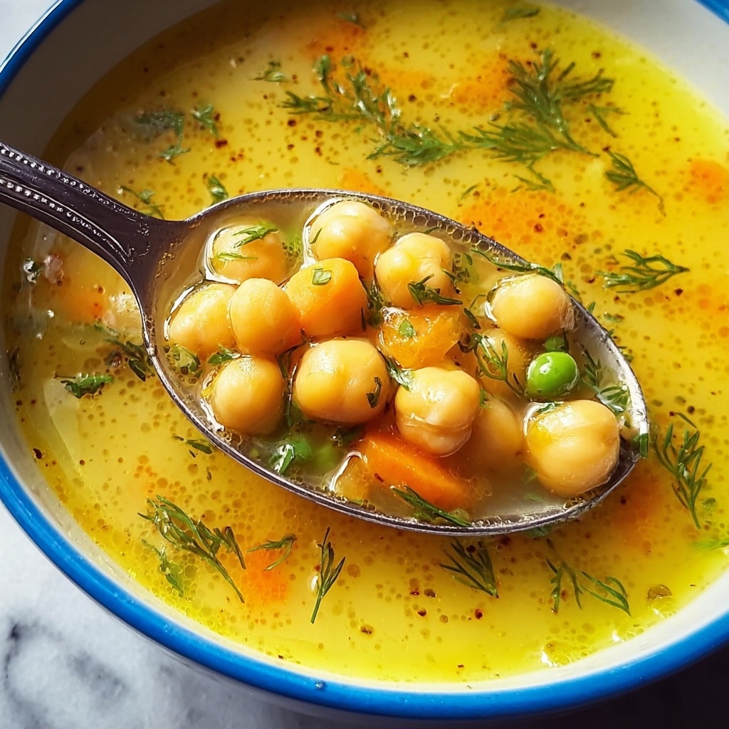 Easy Greek Chickpea Soup Recipe