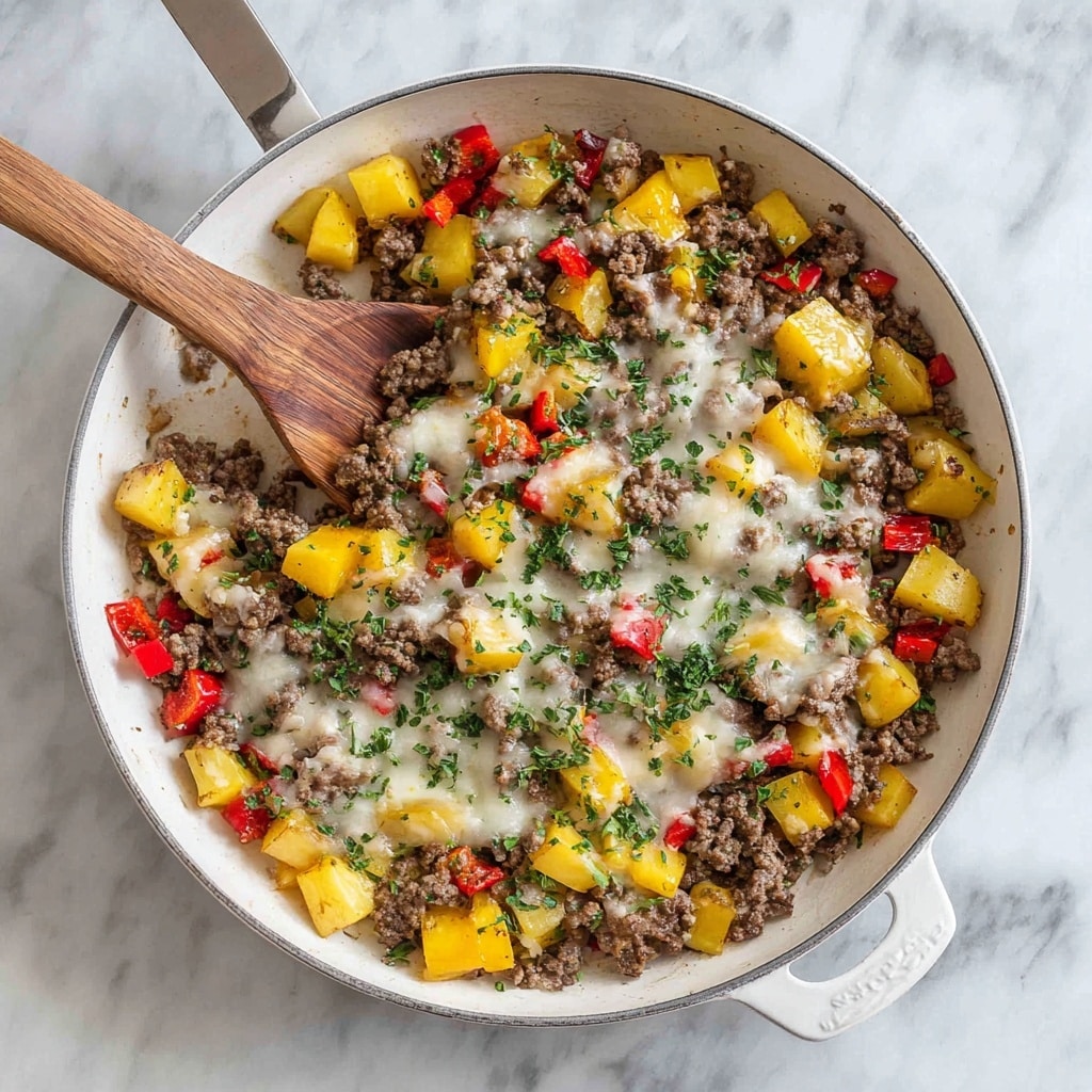 Mexican Ground Beef and Potato Skillet Recipe 5 Mexican Ground Beef and Potato Skillet Recipe - Recipe Image