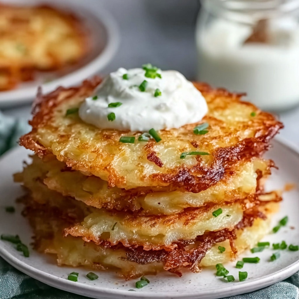 German Potato Pancakes (Kartoffelpuffer) Recipe 6 German Potato Pancakes (Kartoffelpuffer) Recipe - Recipe Image