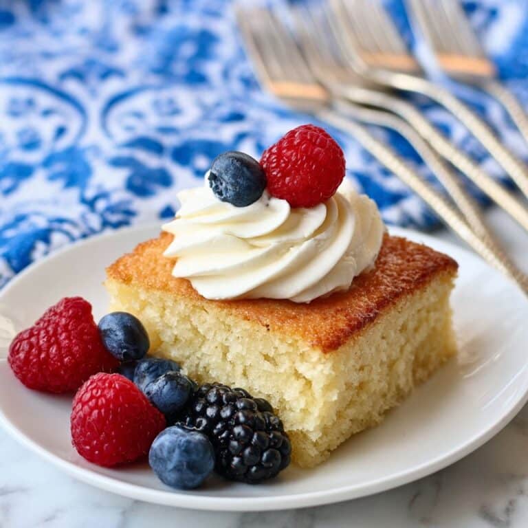 Light and Fluffy Butter Cake Recipe