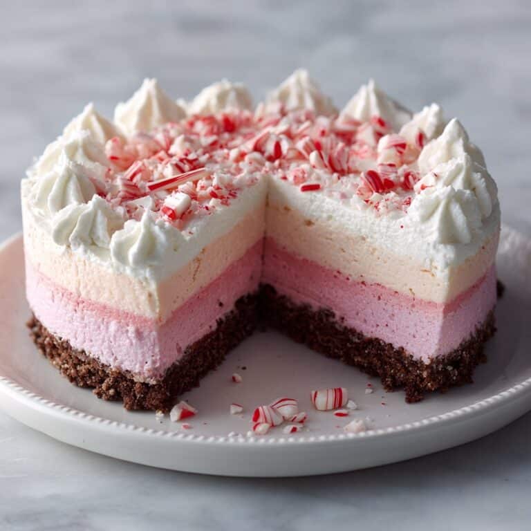 Ultimate Festive Peppermint Ice Cream Cake Recipe